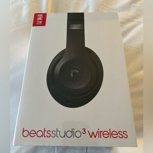 Black Beats Studio3 over the ear headphones